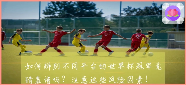 如何辨别不同平台的世界杯冠军竞猜靠谱吗？注意这些风险因素！