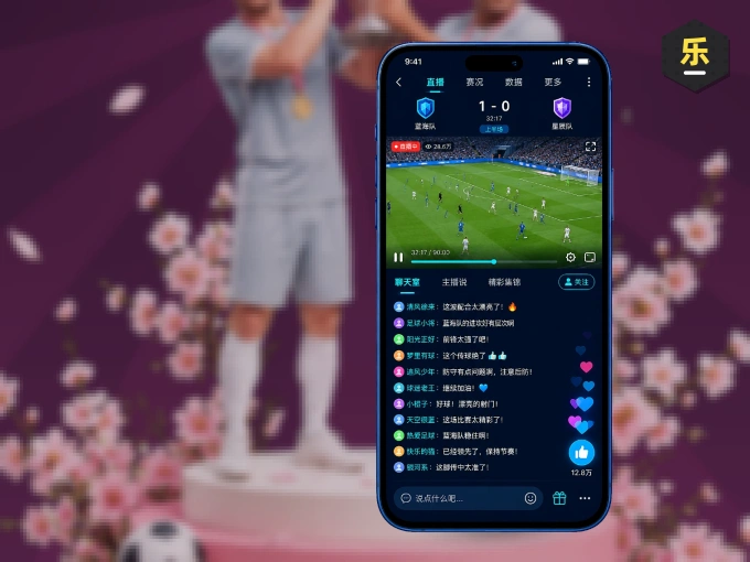 下载乐鱼 APP，移动看球首选